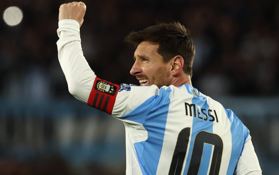 梅西现在的, 下了, 西没有出战